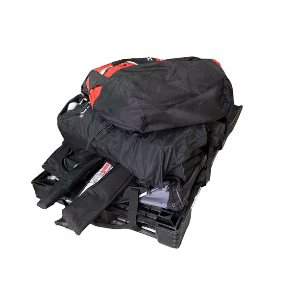 Pallet of Canopies & 1 X-Gloo Inflatable Event Tent