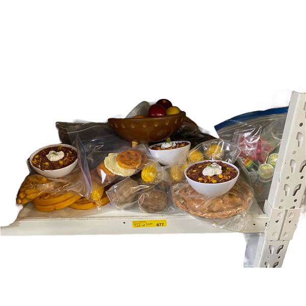 Large Group of Artificial Food for Movie Props & Photography