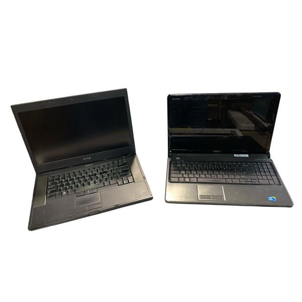 Dell Inspiron & Dell Latitude E6510 Laptop - Untested - No Cords, Cables or Adaptors