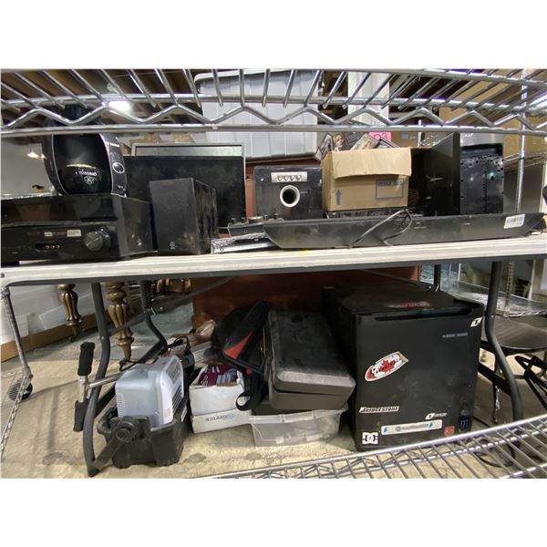 Keyboard, Speakers, Stereo Components, DVDs, DVD Player, and More