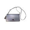 Image 1 : 100% Authentic Coach Blue Glove Tanned Leather Shoulder Bag - 2.5 x 6 x 9"