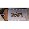 Image 2 : 100% Authentic Coach Blue Glove Tanned Leather Shoulder Bag - 2.5 x 6 x 9"