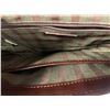 Image 3 : 100% Authentic Monsac Congac Leather Shoulder Bag - 3 x 10 x 8"