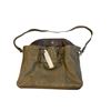 Image 1 : 100% Authentic Longchamp  Green Leather Shoulder Bag - 4.5 x 14 x 10"