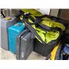 Image 4 : Contractor Tool & Accessory Lot - Cases, Bags, Chargers, Tile Saw, More