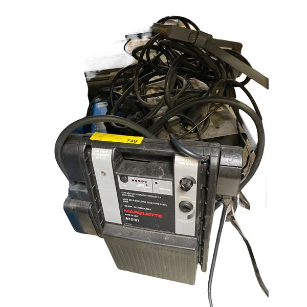 Marquette Welder, Blue Arc Welder & Hypertherm Plasma Cutter