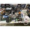 Image 2 : Table Top of Misc Tools - Bosch, Stihl, Mastercraft, Etc.