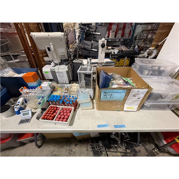 All content la on table - TV medical equipment props