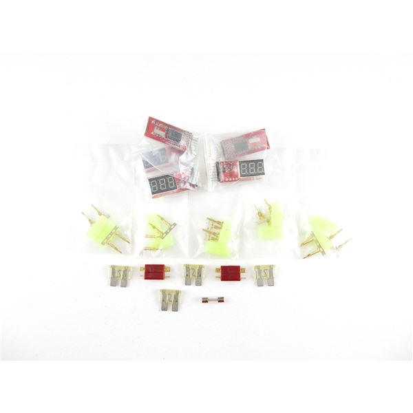 ASSORTED AIRSOFT ELECTRICAL PARTS LOT