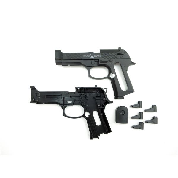 SKELETON SIDEARMS BERETTA 92 AIRSOFT PISTOL PARTS LOT