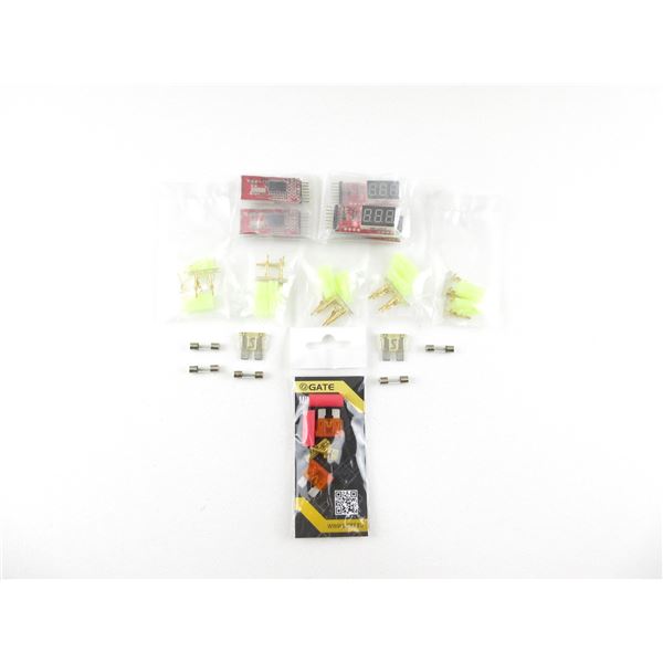 ASSORTED AIRSOFT ELECTRICAL PARTS LOT