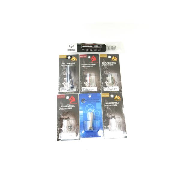 ASSORTED AIRSOFT INTERNAL UPGRADES PARTS LOT