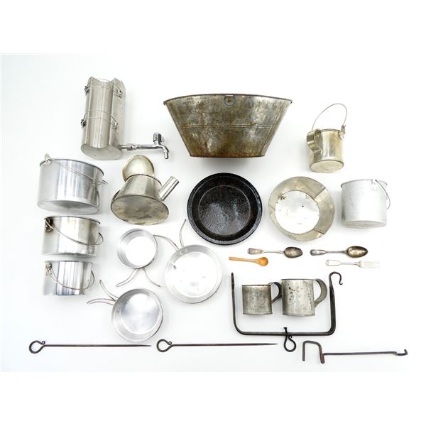 ASSORTED COOKWARE AND UTENSIL LOT