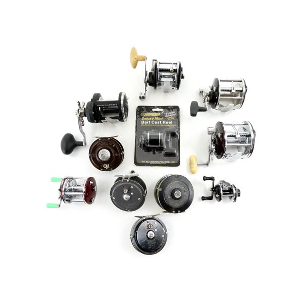 ASSORTED FISHING REEL LOT