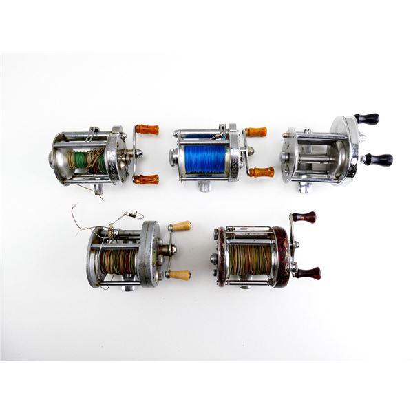 ASSORTED FISHING REEL LOT