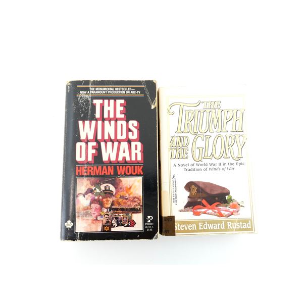 ASSORTED "WINDS OF WAR" BOOK LOT