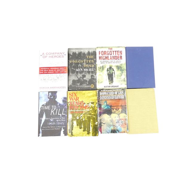 ASSORTED WWII MILITARY BOOK LOT