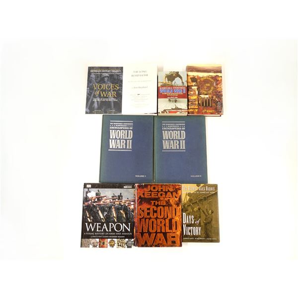 ASSORTED WWII MILITARY BOOK LOT