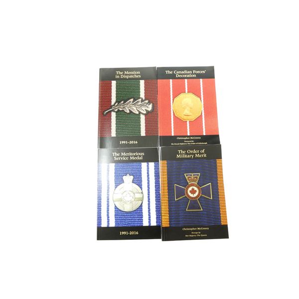 ASSORTED CANADIAN MILITARY BOOK LOT