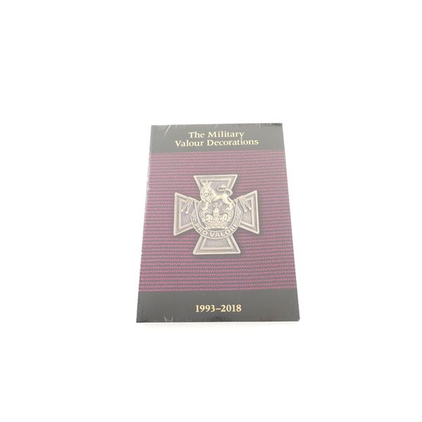 "THE MILITARY VALOUR DECORATIONS, 1993-2018" BOOK