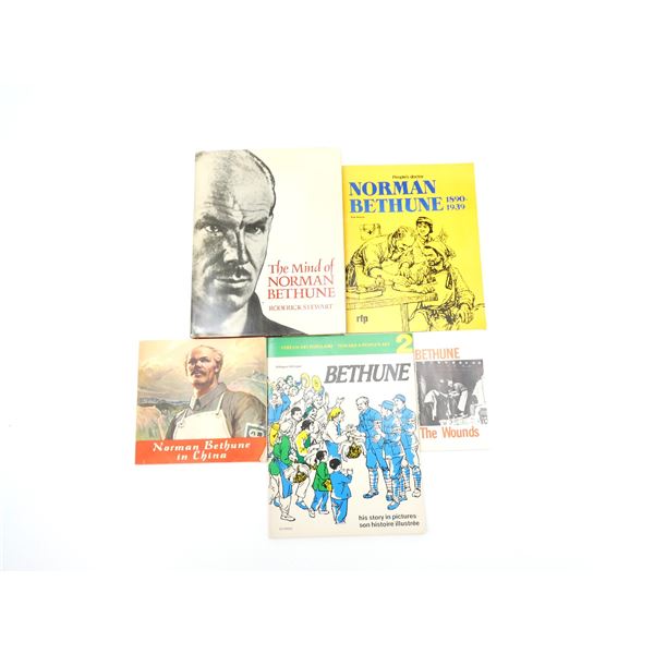 ASSORTED NORMAN BETHUNE BOOK LOT
