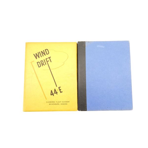 "P47, THUNDERBOLT AT WAR" AND "WIND DRIFT CLASS 44 E, CLAIBORNE FLIGHT ACADEMY" BOOK LOT