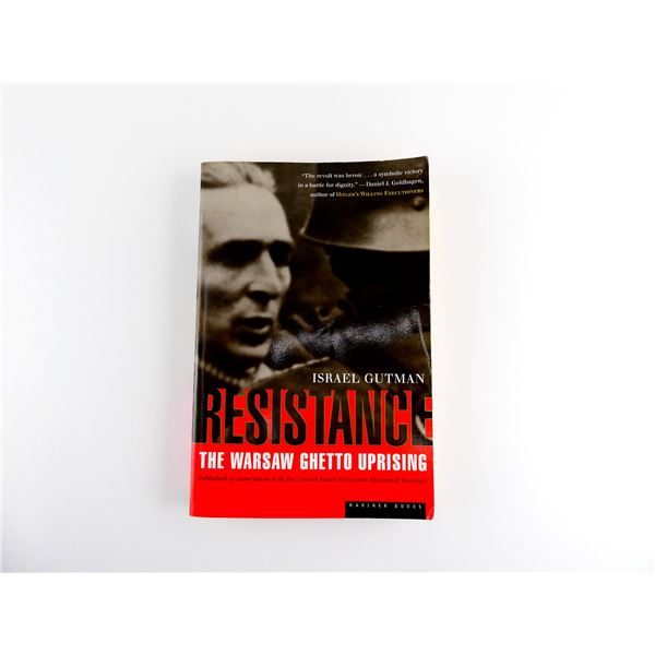 "RESISTANCE, THE WARSAW GHETTO UPRISING" BOOK
