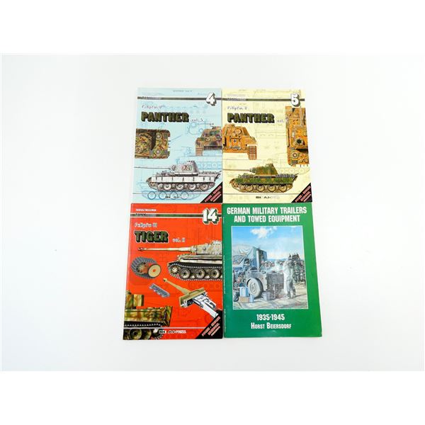 ASSORTED MILITARY TANK / ETC. BOOK LOT
