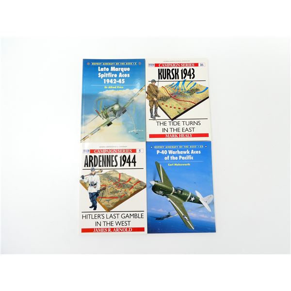 ASSORTED OSPREY PUBLISHING CAMPAIGN SERIES BOOK LOT