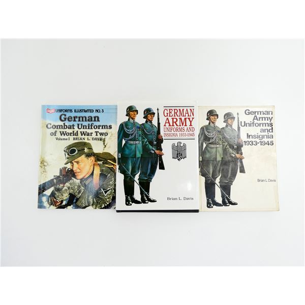 ASSORTED GERMAN UNIFORMS BOOK LOT