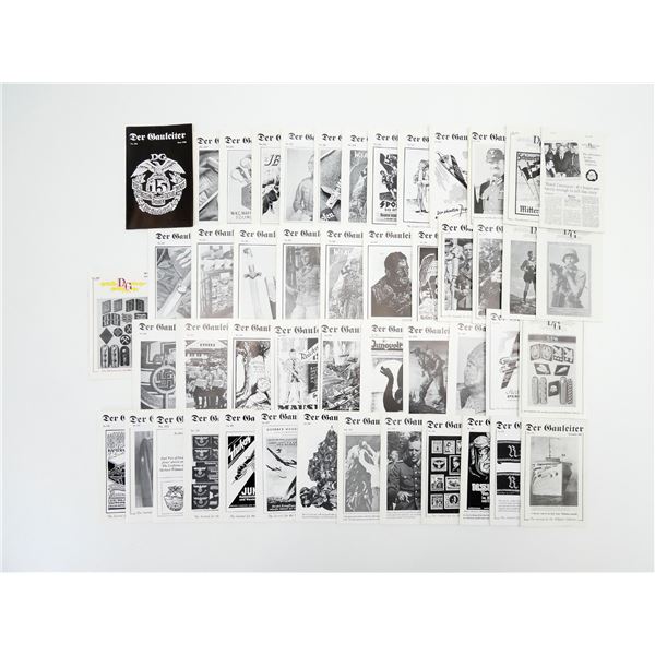 ASSORTED "DER GAULEITER" SERIES MAGAZINE LOT