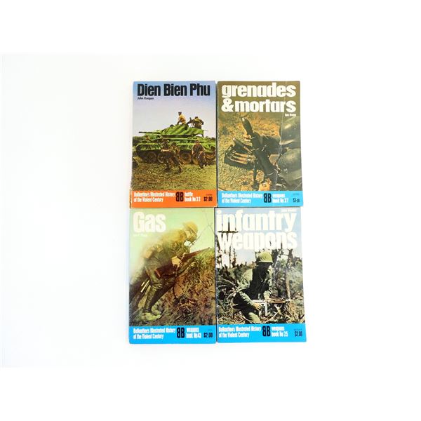 ASSORTED "BALLANTINE'S ILLUSTRATED HISTORY OF THE VIOLENT CENTURY" BOOK LOT