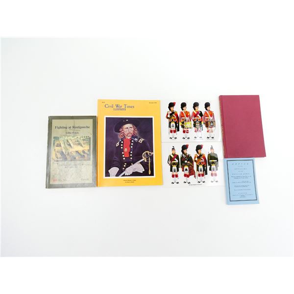 ASSORTED MILITARY BOOK / ETC. LOT