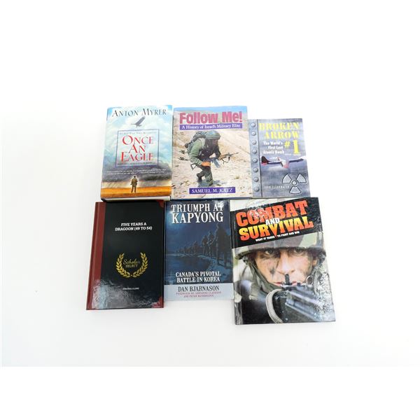 ASSORTED MILITARY BOOK LOT