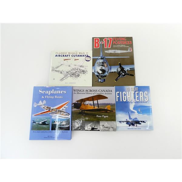 ASSORTED MILITARY AIRCRAFT BOOK LOT