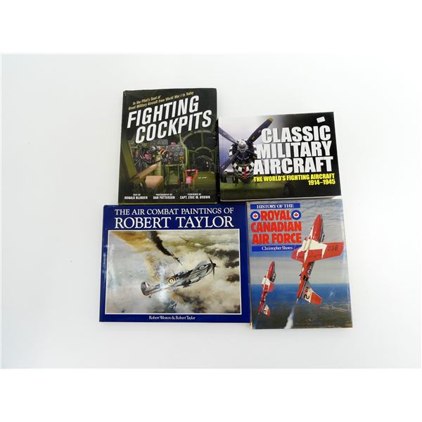 ASSORTED MILITARY AIRCRAFT BOOK LOT