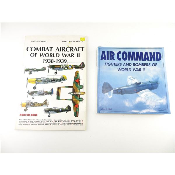 ASSORTED WWII COMBAT AIRCRAFT BOOK LOT