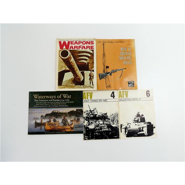 ASSORTED MILITARY BOOK LOT