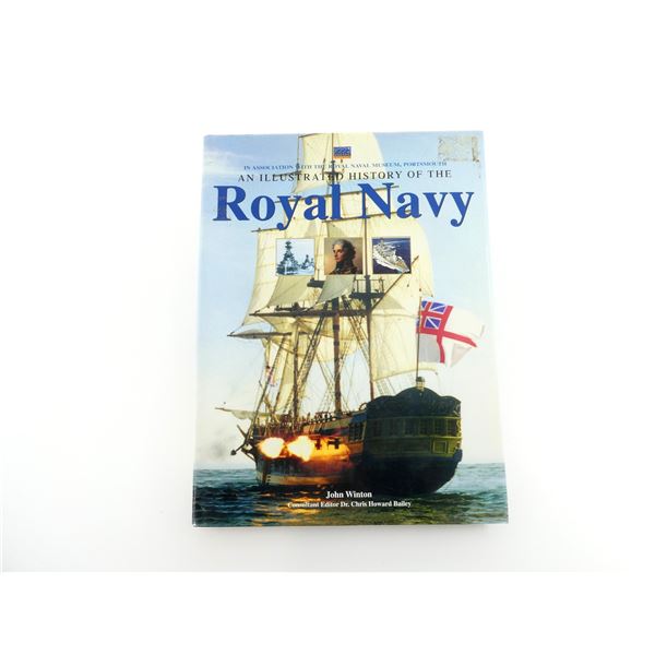 "AN ILLUSTRATED HISTORY OF THE ROYAL NAVY" BOOK