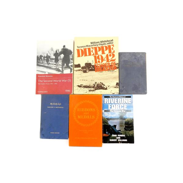 ASSORTED MILITARY BOOK LOT