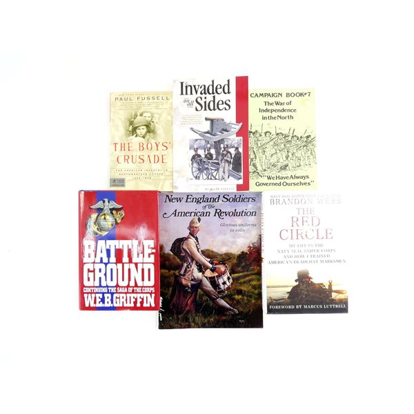 ASSORTED MILITARY BOOK LOT