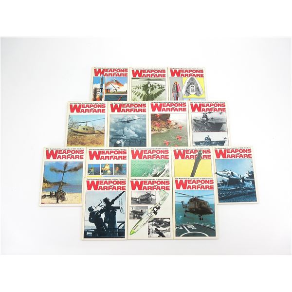 "WEAPONS AND WARFARE: THE ILLUSTRATED ENCYCLOPEDIA OF 20TH CENTURY" SERIES BOOK LOT