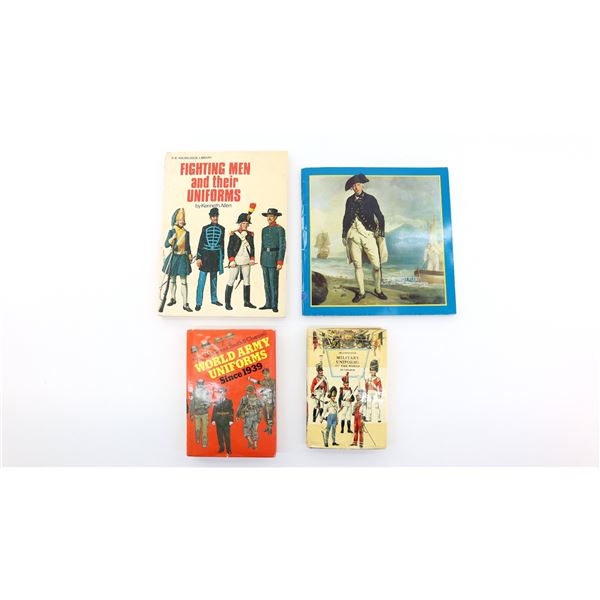 ASSORTED MILITARY UNIFORMS / ETC. BOOK LOT