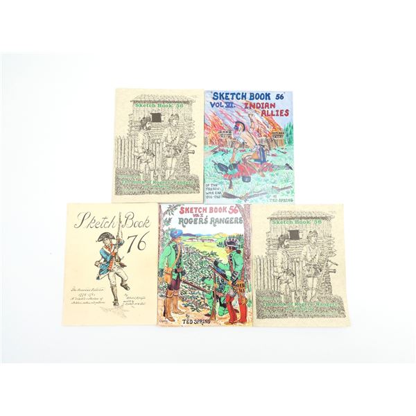 ASSORTED SKETCH BOOK LOT