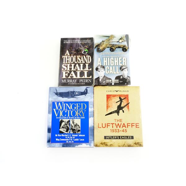 ASSORTED MILITARY AIRCRAFT BOOK LOT