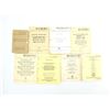 Image 1 : ASSORTED "WAR DEPARTMENT" AND "DEPARTMENT OF THE ARMY" / ETC. TECHNICAL MANUAL LOT