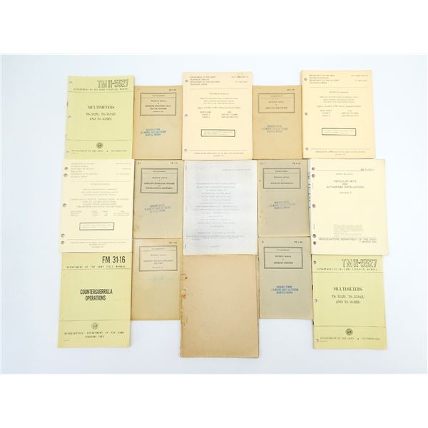 ASSORTED TECHNICAL / ETC. MANUAL / ETC. LOT