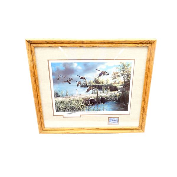 FRAMED "LIFTING THE NORTH" PRINT