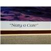 Image 3 : FRAMED "NARY A CARE" PRINT