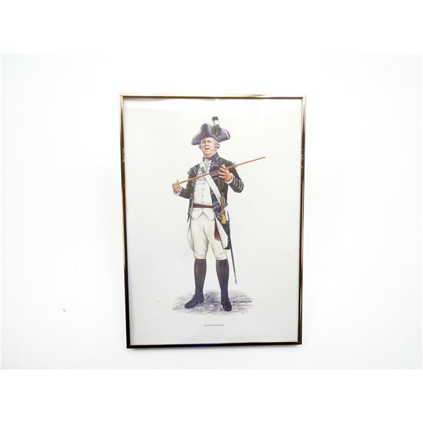 FRAMED "QUEENS RANGERS" PRINT